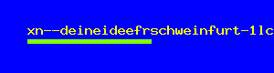 xn--deineideefrschweinfurt-1lc.de is for sale